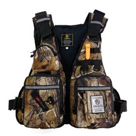 Outdoor Multifunctional Life Vest (Option: Green camouflage)